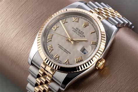 rolex datejust 116233 ivory pyramid dial